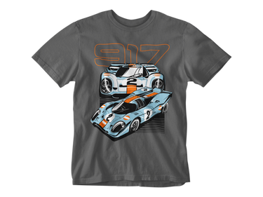 camiseta porsche 917 gulf lemans